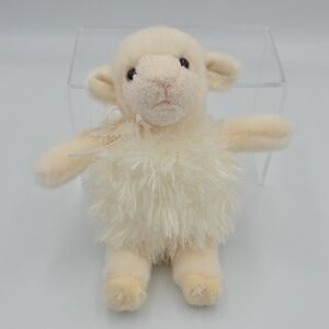 Adorable Cream Lamb Plush Toy